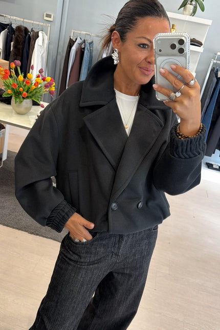 Cappotto bomber nero kk