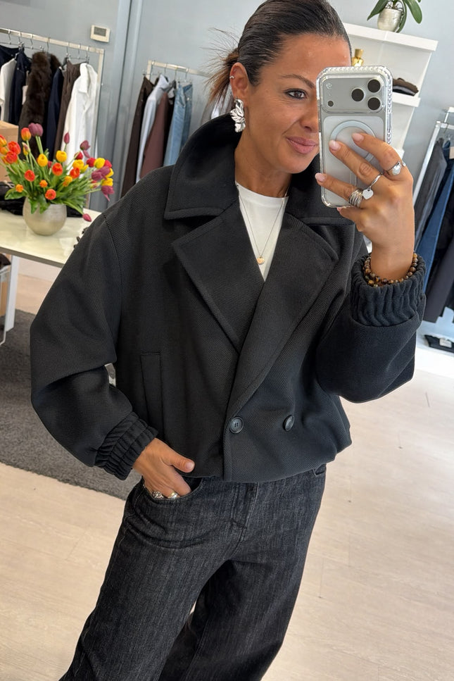 Cappotto bomber nero kk