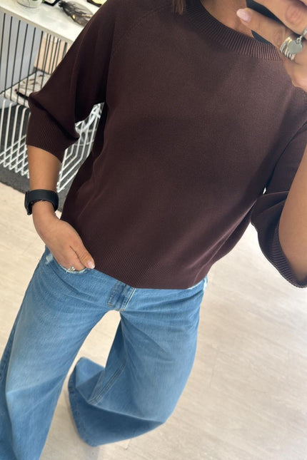 Girocollo cioccolato