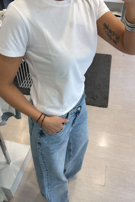 T-shirt regular bianca cc