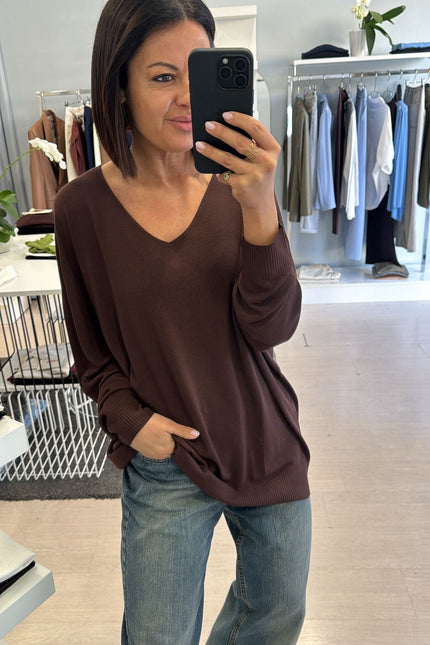 Scollo V over cioccolato