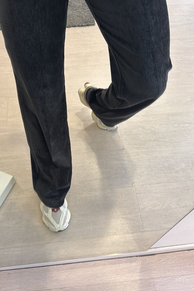 Pantalone velluto nero