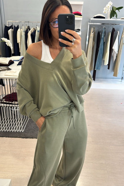 Pantalone felpa army kn