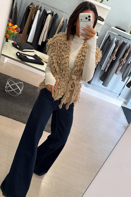 Jeans wide leg blue scuro Ic