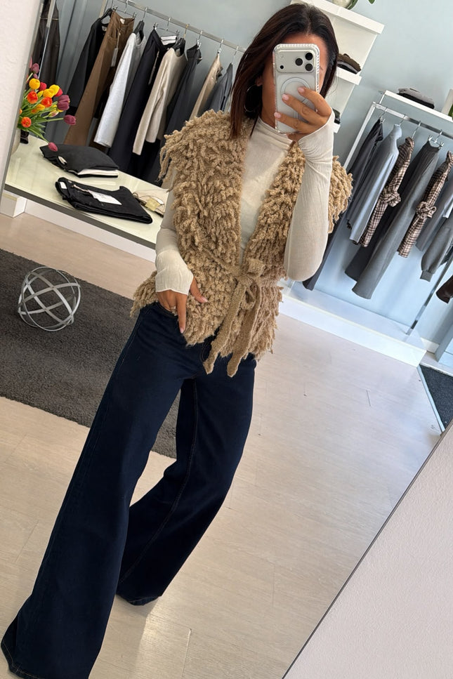 Jeans wide leg blue scuro Ic