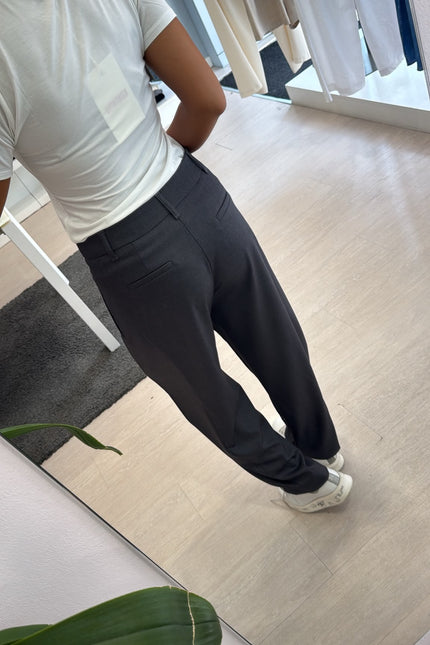 Pantalone baggy completo overshirt grigio piombo ak