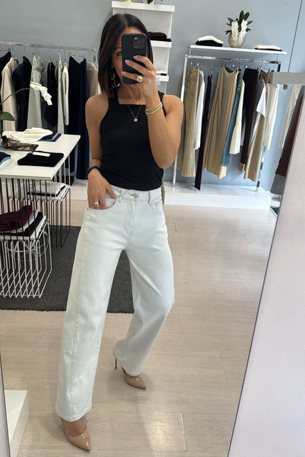 Jeans chiaro barrel