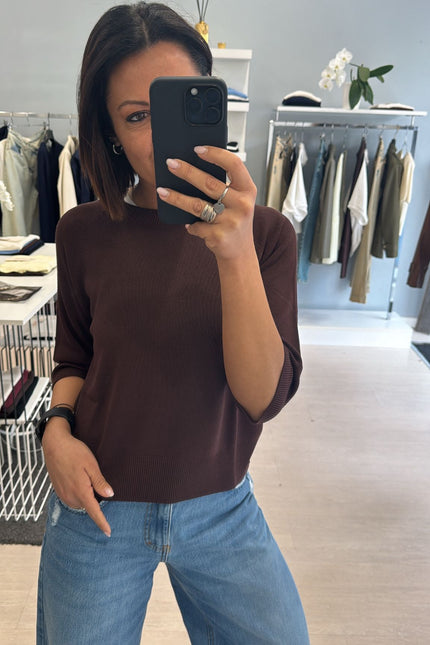 Girocollo cioccolato