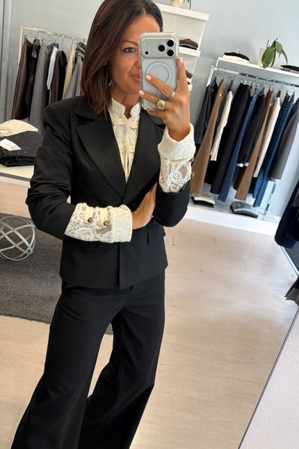 Giacca slim completo Nero Kn