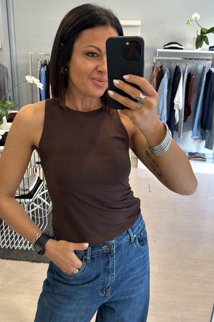 Canotta americana cioccolato