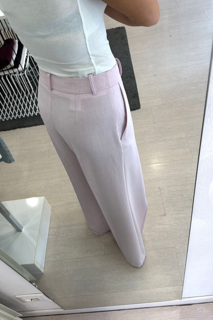 Pantalone completo melange rosa kk
