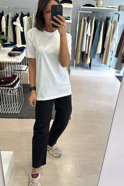 T-shirt bianca regular kn