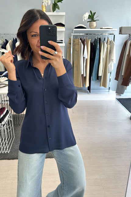 Camicia Atelier blu navy