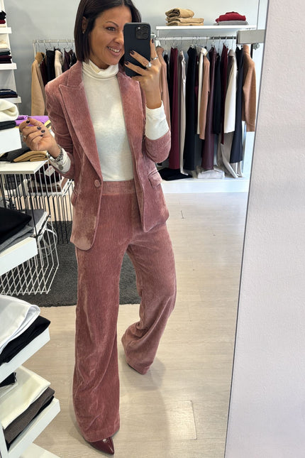 Pantalone velluto phard