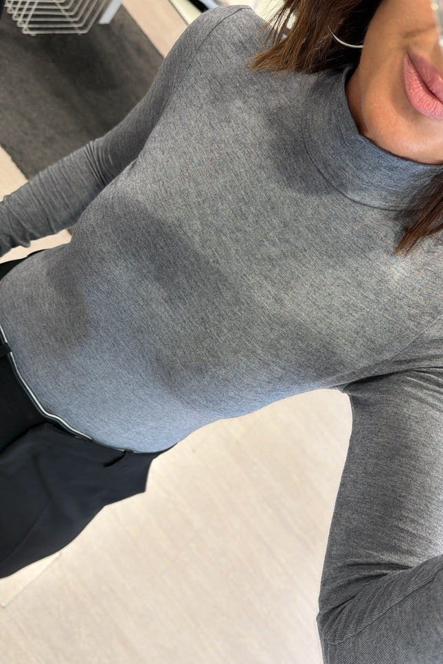 Lupetto essential grigio Kn