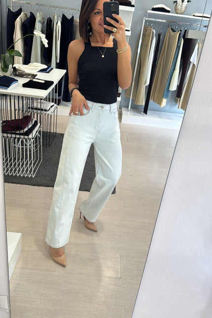 Jeans chiaro barrel