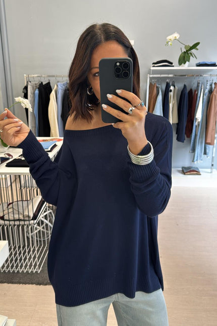 Scollo barca over blu