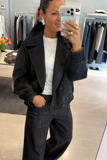 Cappotto bomber nero kk