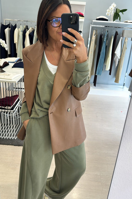 Pantalone felpa army kn