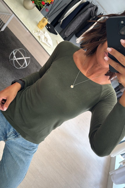 Maglia second skin verde kn