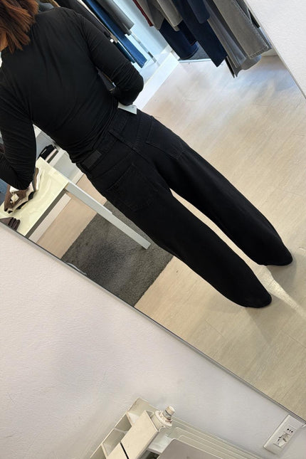 Jeans gamba dritta Nero Ic