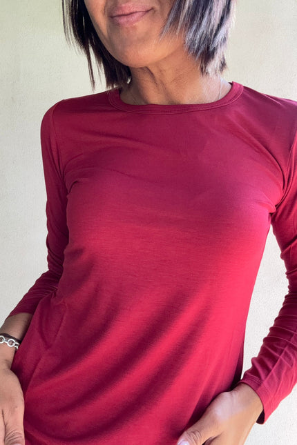 Maglia basica manica lunga