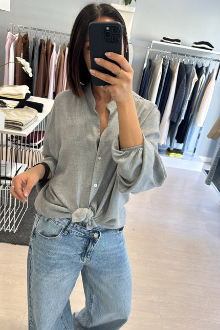 Camicia melange grigia cc