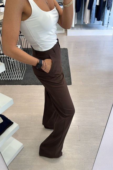 Pantalone completo cioccolato ak