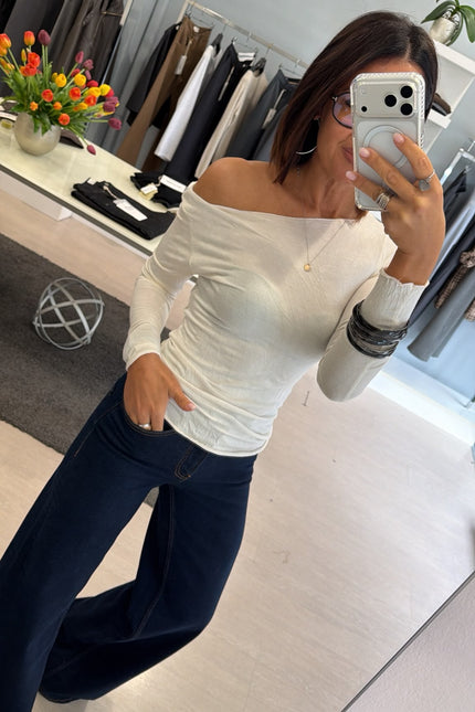 Maglia bianca fiammata kk