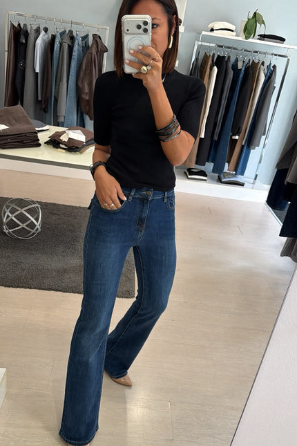 Jeans Flare denim medio cc