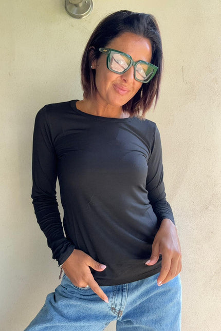 Maglia basica manica lunga