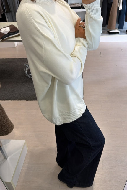 Lupetto oversize Bianco Kn