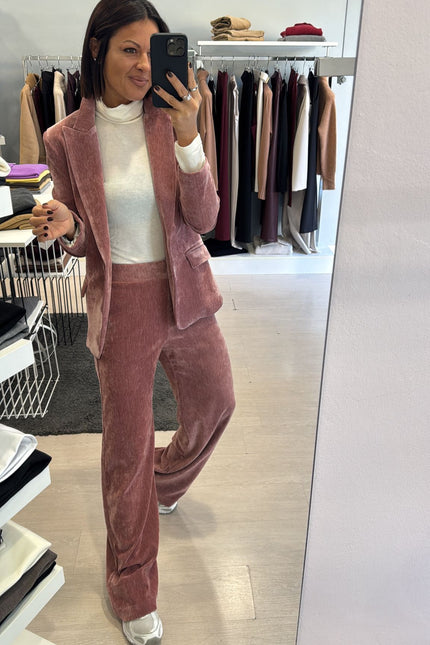 Pantalone velluto phard