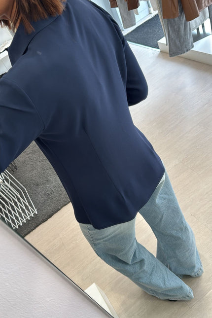 Camicia Atelier blu navy