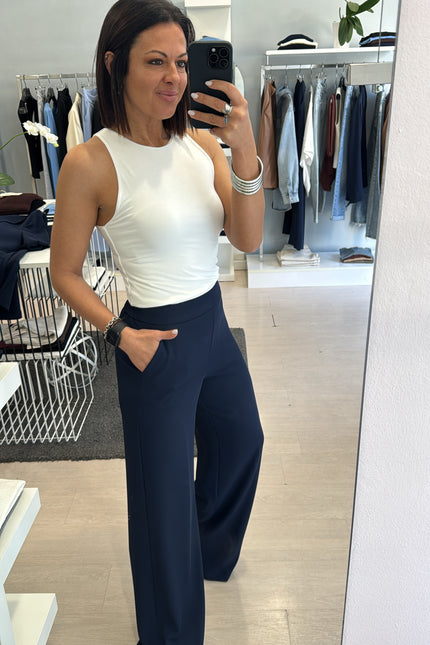 Pantalone completo blu