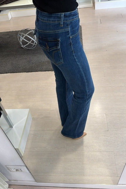 Jeans Flare denim medio cc