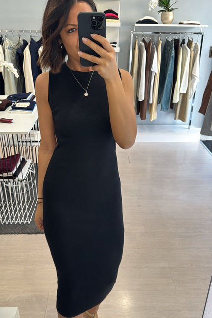 Abito Cut Out Nero kn