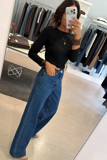 Jeans gamba dritta Denim Medio Ic