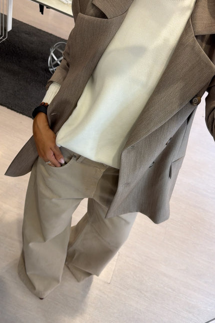 Girocollo bianco kn