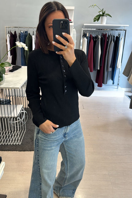 Girocollo serafino nero