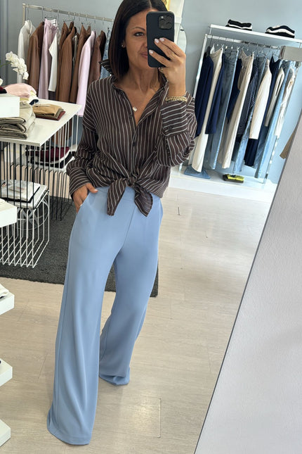 Camicia cioccolato oversize cc
