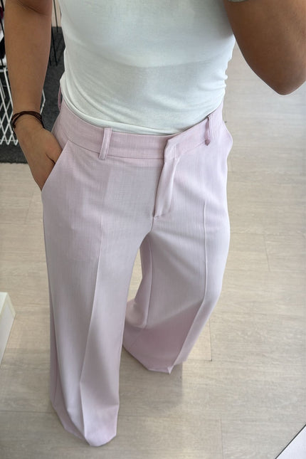 Pantalone completo melange rosa kk