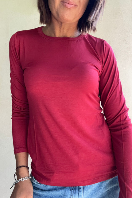 Maglia basica manica lunga