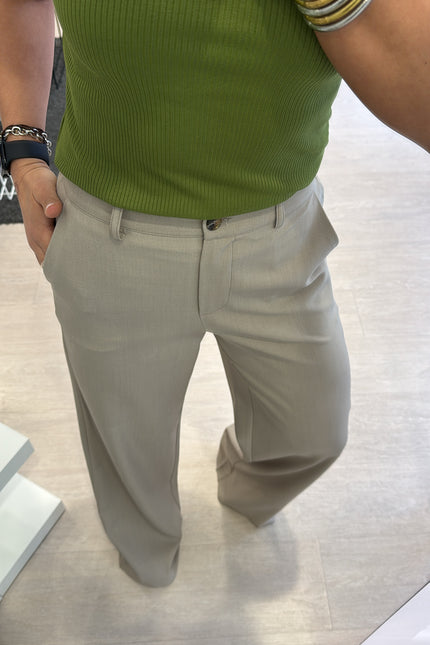 Pantalone completo sabbia