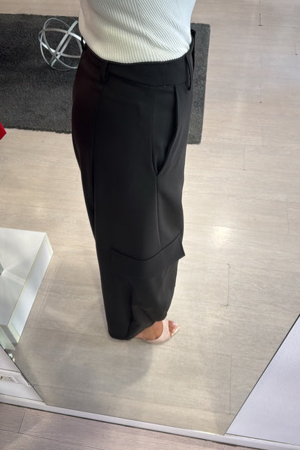 Pantalone cargo verde militare kn