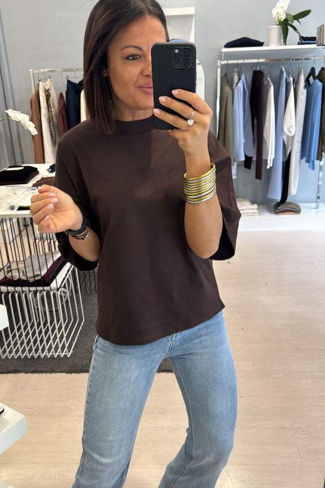 T-shirt oversize moro