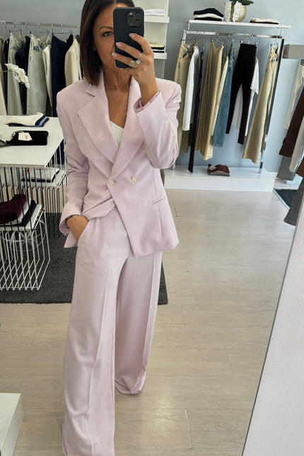 Giacca completo melange rosa kk