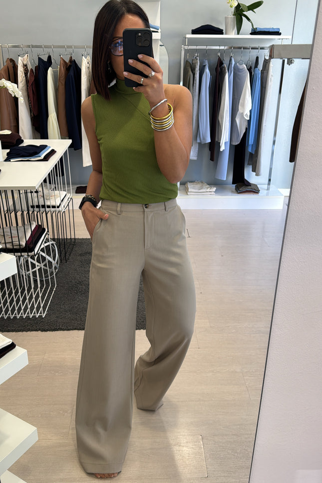 Pantalone completo sabbia