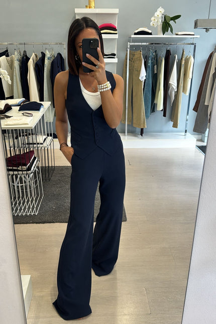 Pantalone completo blu kn