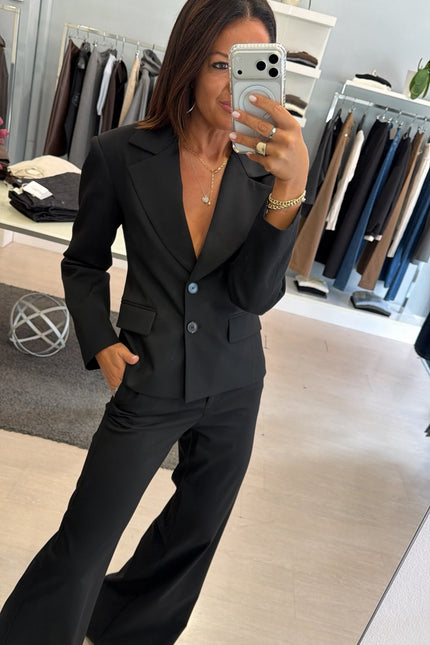 Giacca slim completo Nero Kn